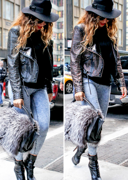thebeyhive:  11.20.14: Beyoncé in NYC 