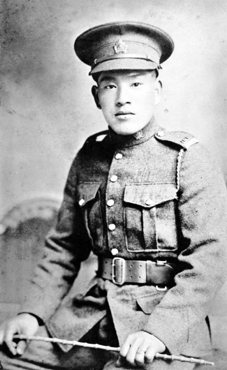 Japanese Canadian soldier Royoichi Kobayashi, World War I