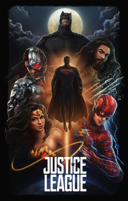 league-of-extraordinarycomics:Justice League by SpiderWee