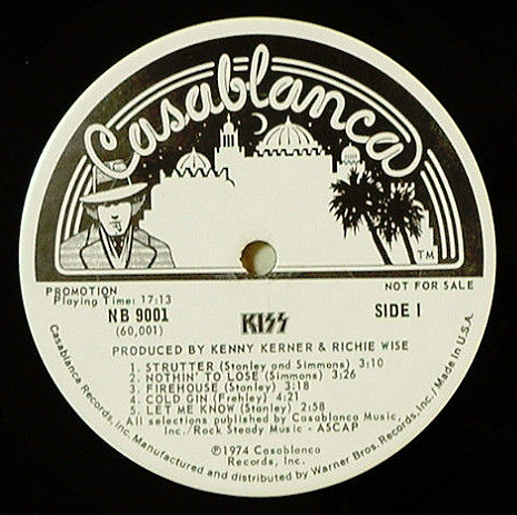 classicwaxxx:  Kiss (Self-Titled) Promo LP - Casablanca Records, US (1974).