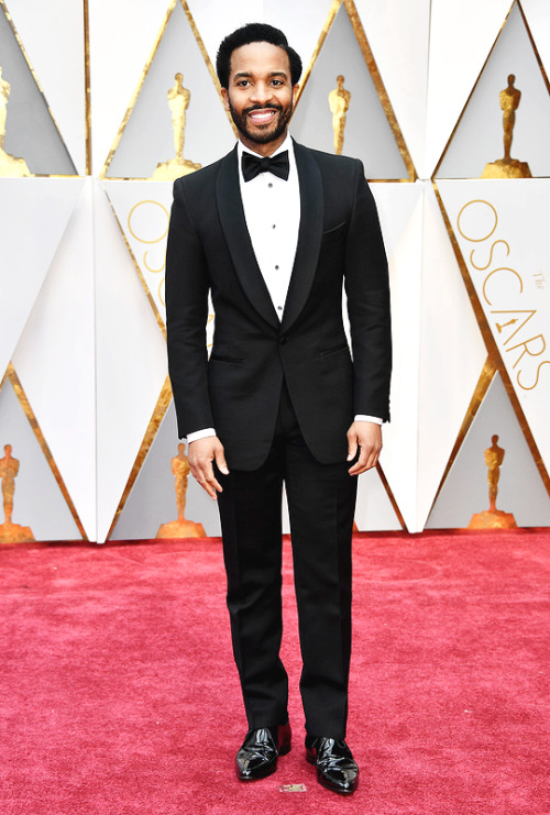 Andre Holland attends the 89th Annual Academy Awards at Hollywood &amp; Highland Center on Febru