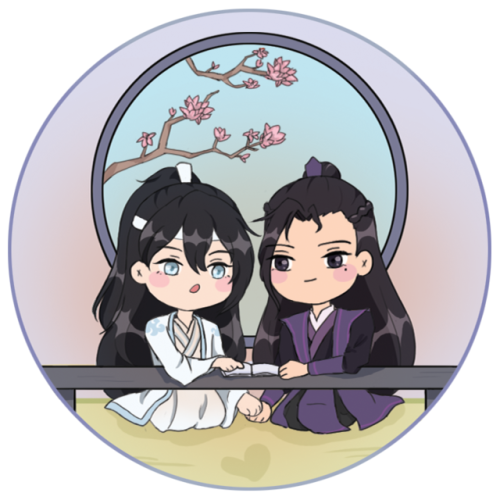 yaayayyy i can’t wait to see how these mdzs yunmeng bros + mdzs oc charms turn out!!! :3c
