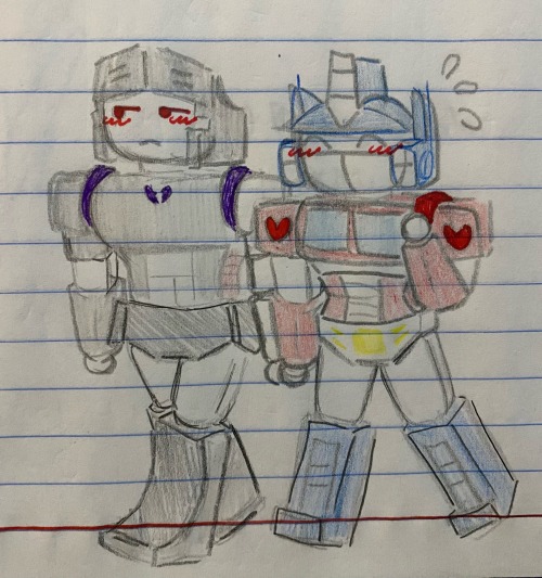I Star To Thinking That I Can Not Draw Megatron Without Optimus
