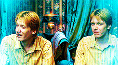 wandkeepers:  &ldquo;The thing about growing up with Fred and George is that
