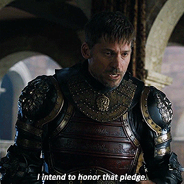 steverogersstan:jaime lannister + honoring his word.