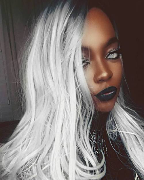 Throwback to me as #Storm last year! Lol i do have a video on my channel on how i created this look,