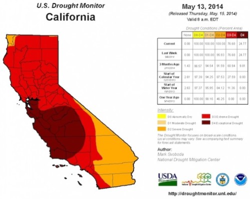 A drought milestoneThe U.S. updates the nation’s drought status once a week. As we’ve covered, the s