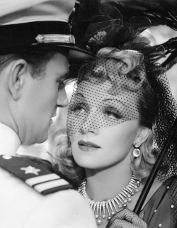 divadietrich:  Marlene Dietrich and John