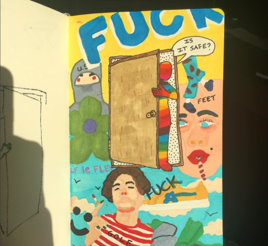 ok, but was tyler ever in the closet??