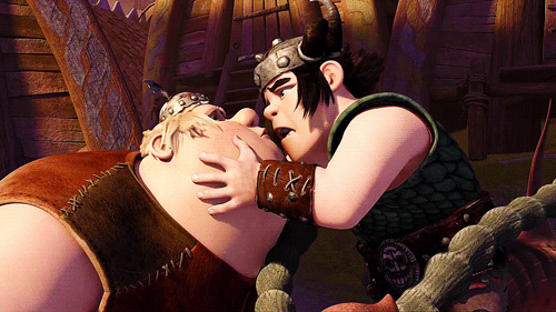 thingols:  HTTYD-verse + cheek kisses