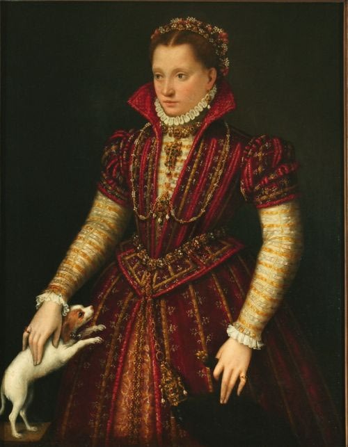 Art by Lavinia Fontana1. Consecration of the Virgin2. Portrait of a Noblewoman, 15803. Portrait of C