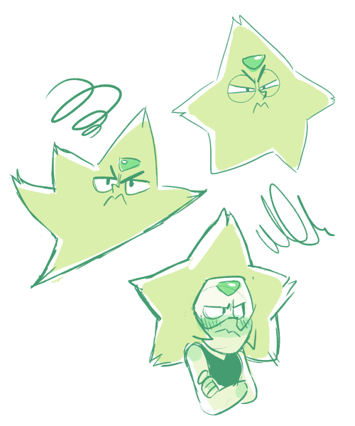madithefreckled:venting my frustration w tiny angry “crystal gem” peris