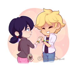 Sweet-Childhood-Dreams:  They Have Matching Charms Aaaaa!!