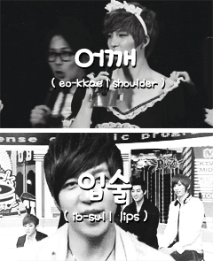 inmyownfiction:  Learning body parts in korean with: Soohyun. 