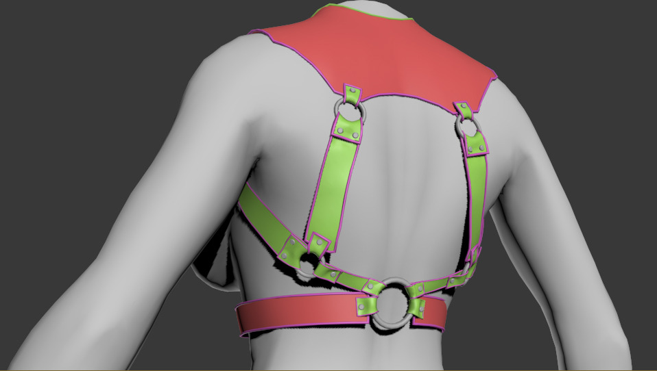 1-3: Took some time to clean up and finalized the unzipped and unbuckled modifications