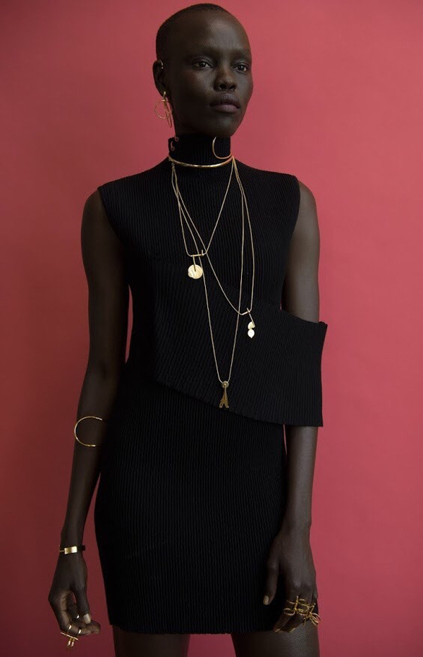 wetheurban: Grace Bol for Paula Mendoza Spring/Summer 2017 Model Grace Bol stars