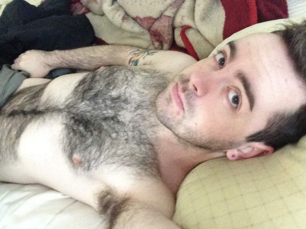 handmadehotdogs:  Someone ought to come snuggle. 