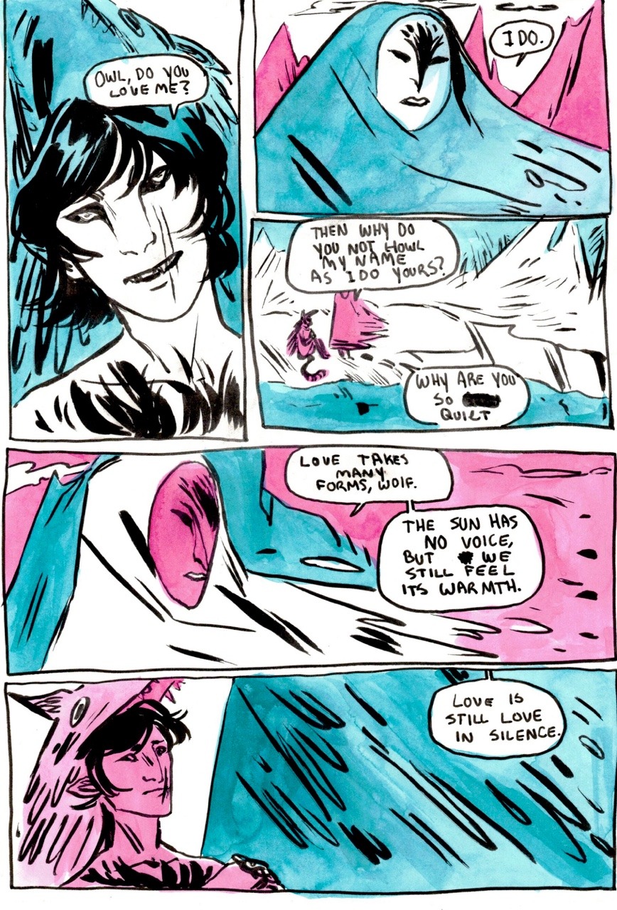 its-prettybent:  its-prettybent:   Another little thing featuring my homebrew gods because I can’t stop myself    I have heard the voices of the people  