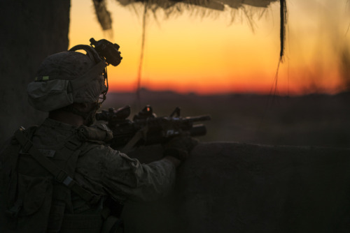 militaryarmament: U.S. Marines with 2nd Battalion, 6th Marine regiment, conducting a heavy Huey raid