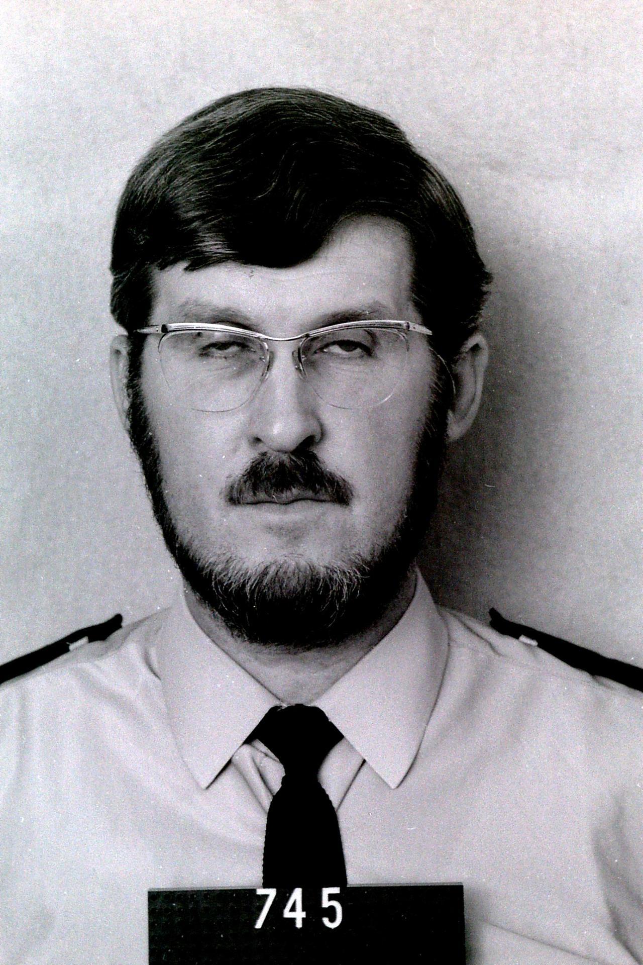 A Selction Of Black And White Pictures Of British Police In Their Nylon 