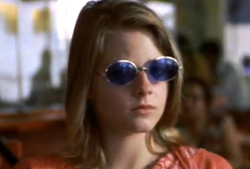 lolita-scarlet-starlet:  Nymphets in their iconic sunglasses Lolita (1997)  Lolita (1962) Poison Ivy (1992)  The Crush (1993) Hick (2011) An Education (2009) Hounddog (2007) Pretty Baby (1978) Taxi Driver (1976) Leon: The Professional (1994) 