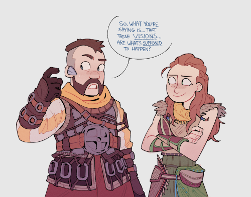 Gonna need a ‘Aloy teaches her friends to use the Focus’ moment in Forbidden West, please and thank 