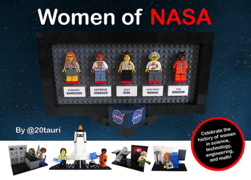 the-future-now:Lego announces new set themed around the women of NASAToy manufacturer Lego Group has