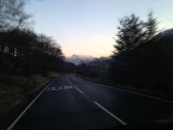 cryo-genic:  favourite photo from when we were driving in the mountains in loch lomond last feb 