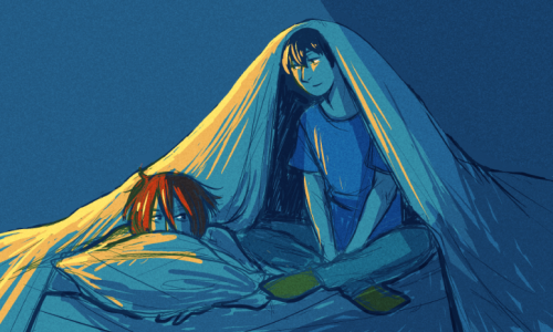 misc harurins for 69min challenge aka collection of pics of rin and haru just staring at each other 