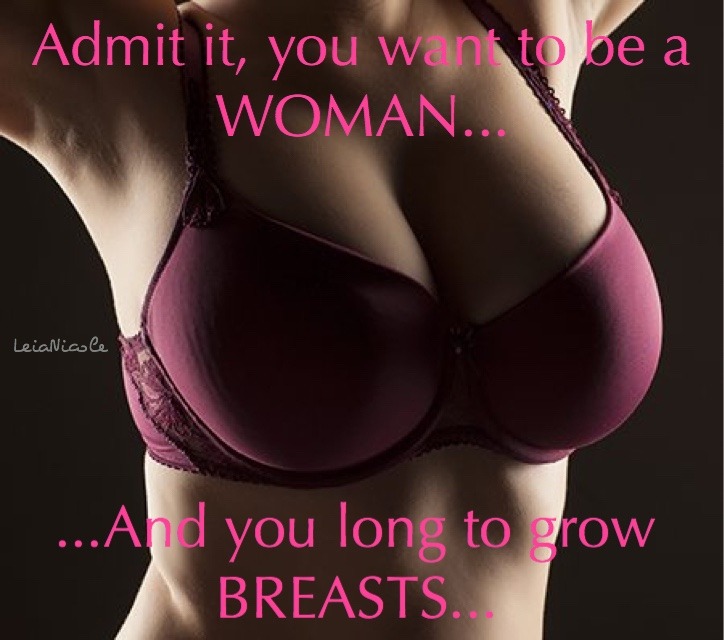 leianicole1:  Of course I do 💋   This Sissy longs to have huge breasts🥰🥰🥰🥰