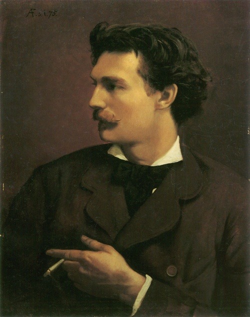 Self-portrait by Anselm Feuerbach, German painter http://thesnobreport.tumblr.com/post/95573364067