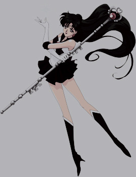 serizawazs: Guarded by Pluto, planet of time. I am the soldier of revolution, Sailor Pluto!  