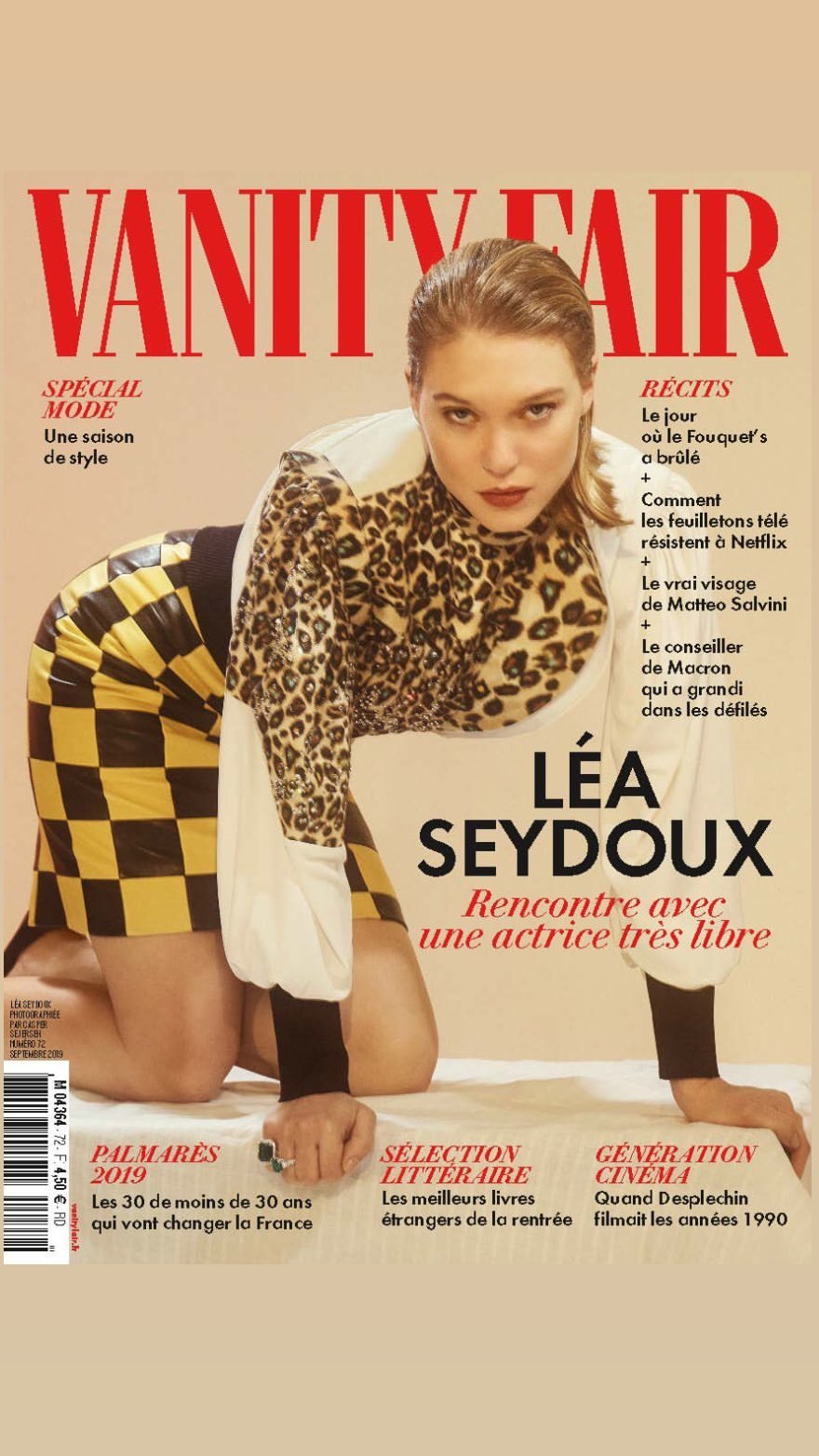 Lea Seydoux In Louis Vuitton @ Vanity Fair and Lancome Women in Hollywood  Celebration