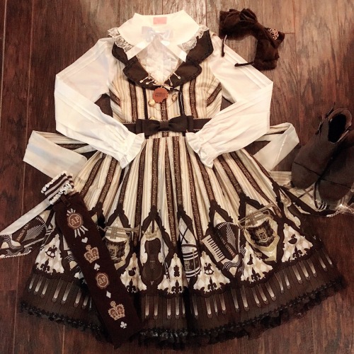 otsutsuki-hime:  New coords~ Pretty much everything is Angelic Pretty besides the bag, shoes and a f