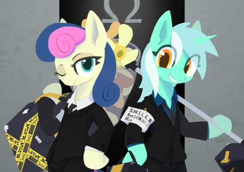 texasuberalles:sat-v12:  Agent Lyra &amp; Sweetie drops(Bon bon) sat-v12