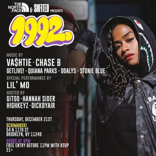 vashtie:  Help me celebrate my seasonal depression this Thursday! We can dance and story the night away. RSVP FOR FREE NOW. @1992theparty @schimanskinyc http://ift.tt/2BhednS
