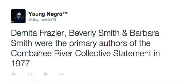 actjustly:Day 12 of #BlackHistoryYouDidntLearnInSchool - The Combahee River CollectiveRead