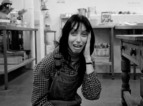 horrorgifs:SHELLEY DUVALL as WENDY TORRANCE in THE SHINING (1980)