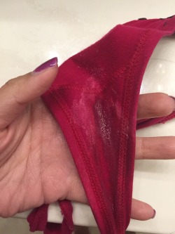 scentofpanties:  asianmilf4you:  What a horny day thanks to you guys for all the challenge ideas. That was really fun!!!   Thank you for sharing this yummy result :p