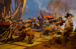 sexybarbarians:Conan the Pirate