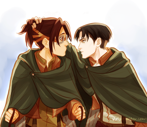 elizaethian:  So this is Viria’s Attack on Titan fan art.  ISN’T IT FUCKING AMAZING????  Go look at more of her art!  