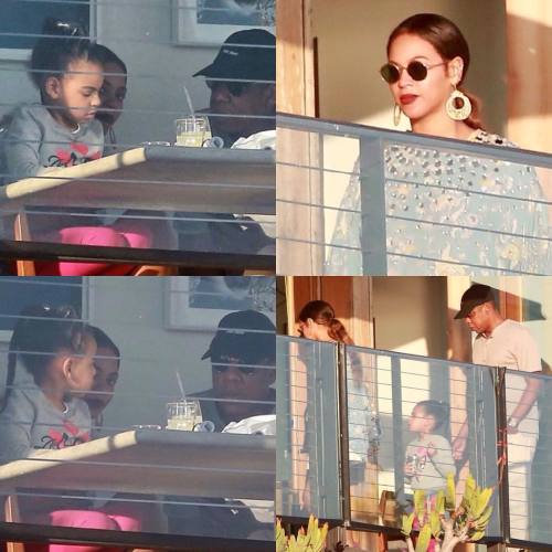 @beyonce JAY Z &amp; Blue at Soho House in Malibu (Nov. 25) #BlueBlue #DaddysLittleGirl #BlueIvy #Fa