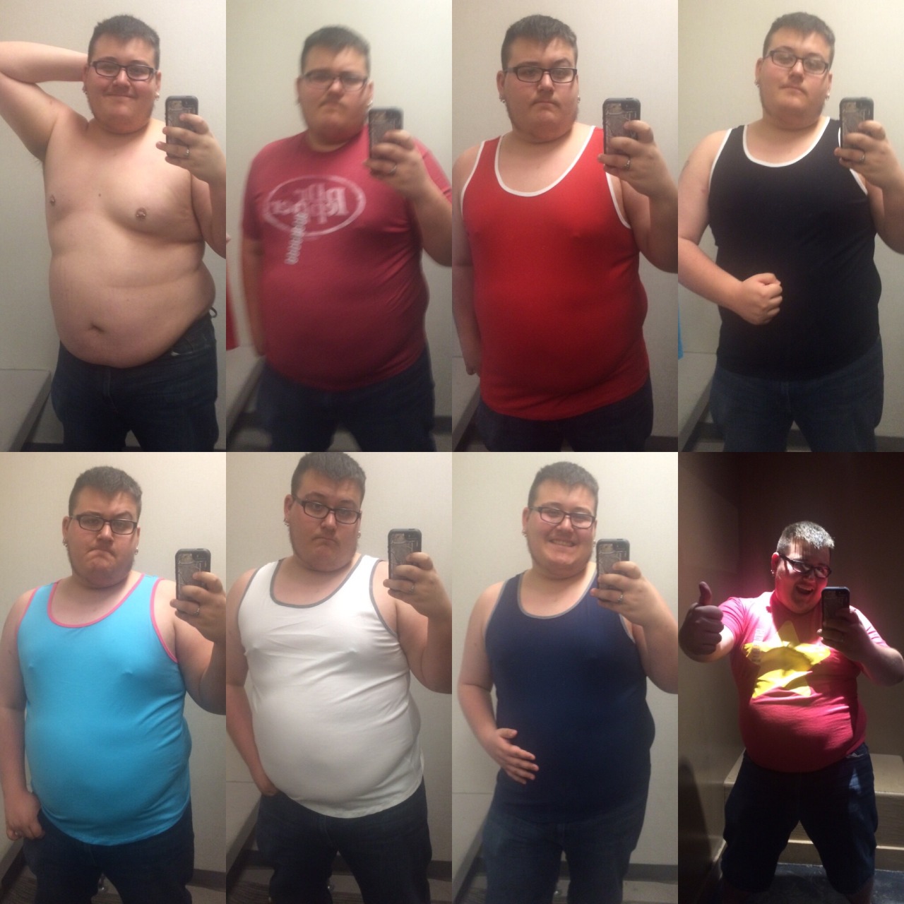 riddickthecub:  Trying to buy shirts. I got the black one.
