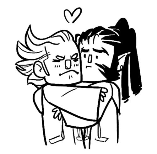 ask-the-stalwart-puzzler: I really wanted to draw Lex hugs today.I think EVERYONE deserves a big buf