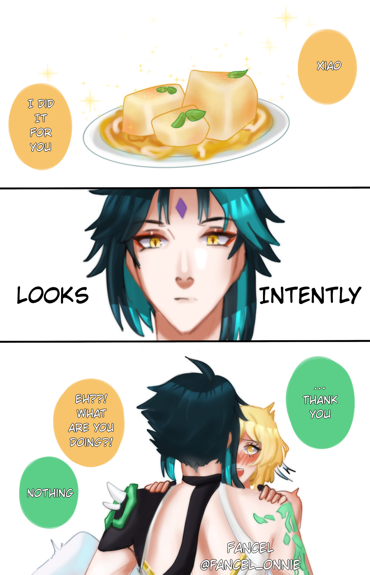 #xiao x lumine on Tumblr
