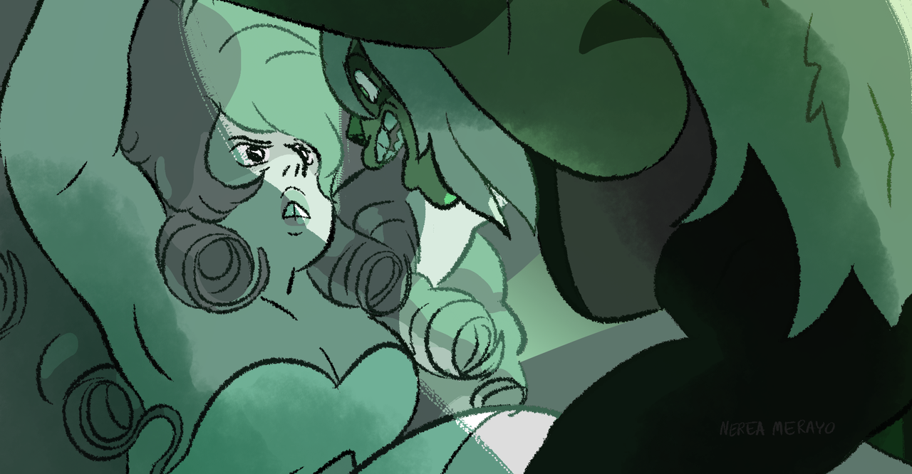 nereamerayo: finally coloured this sketch, felt like a waste not to
