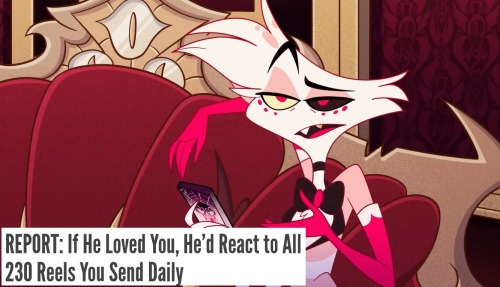 Hazbin Hotel (+ 1 Helluva Boss) As Reductress Headlines