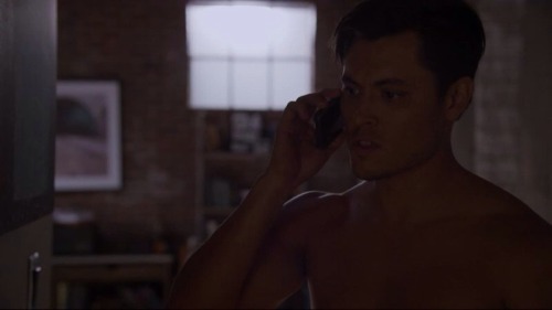 Porn Pics boycaps:  Blair Redford naked in “Satisfaction”