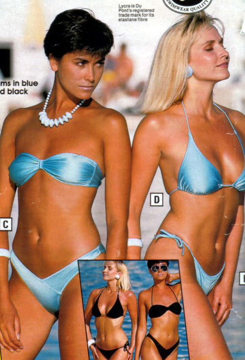 80s swimsuits