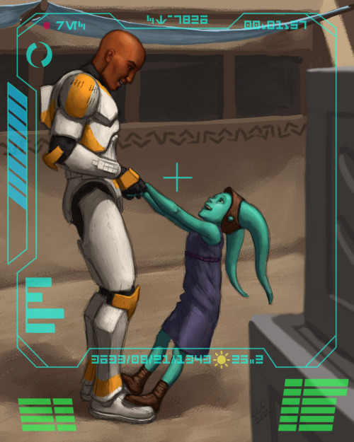 amukmuk:cacodaemonia:A few months after Umbara, Cody catches wind of a Cham Syndulla needing a small